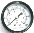 032-0092 Gauge Air Compressor 2" 300 PSI X 1/8" NPT Gauge Coleman Powermate