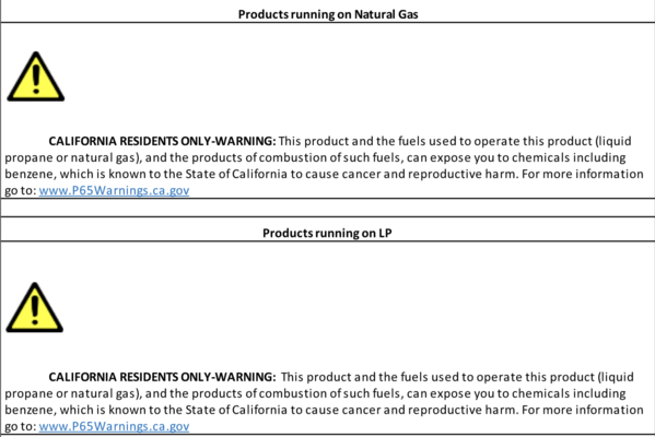 099539-01 Ignitor Electrode Propane Forced Air Heater