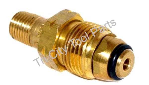 113818-01 / 26433 Propane POL Tank Fitting   Replaces 6433NR / LAP4020 / 6252