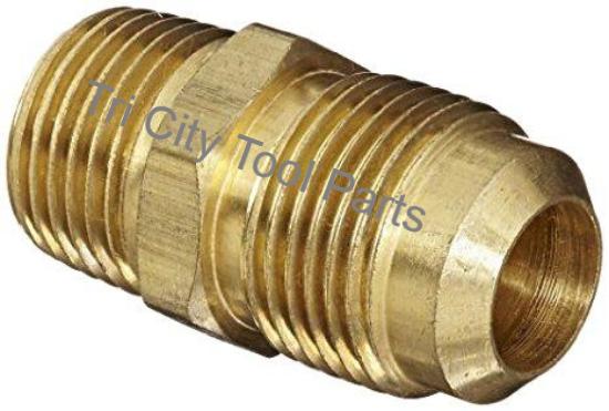 121-1008 Jenny Brass Flare Fitting , Emglo