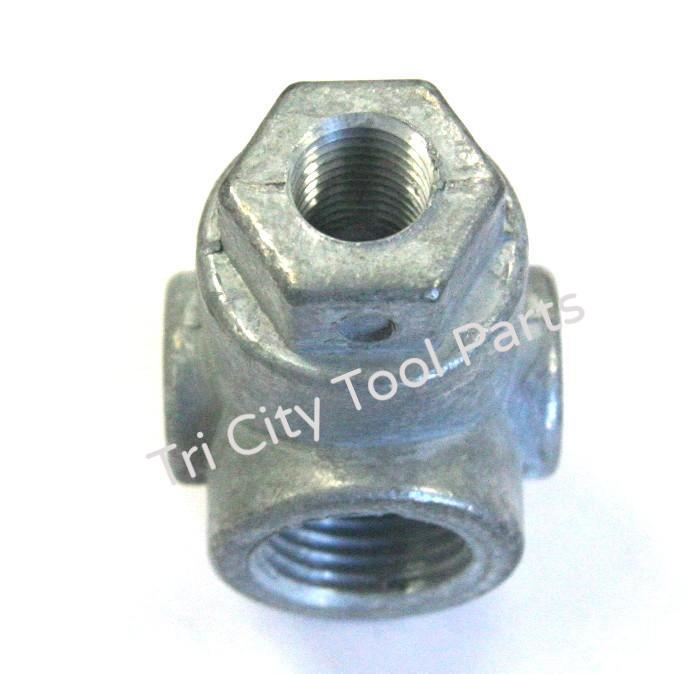 220-1122 Jenny  Air Compressor Manifold  6 Port  MC-6 Emglo
