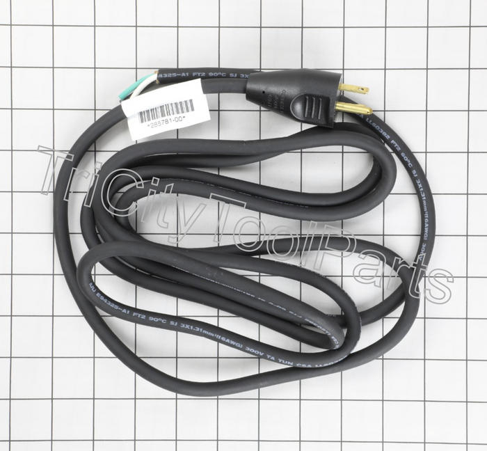 285781-00 DEWALT / Black & Decker Cord Set    16/3 X 9FT Cord