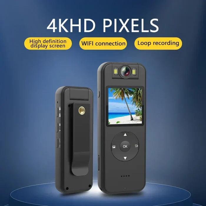 4K Hd Camcorder Night Vision Law Enforcement Recorder