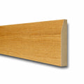 White Oak Veneered Bevelled Skirting Board on a white background