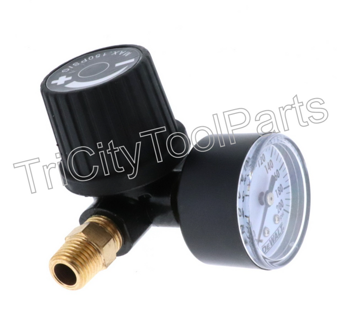5131722-00 DeWALT Air Compressor Regulator 1/4" Kit  W/ Gauge