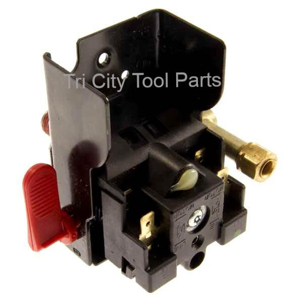 5140117-68 Porter Cable Pressure Switch 2 PORT Craftsman 135/110 PSI Z-AC-0758