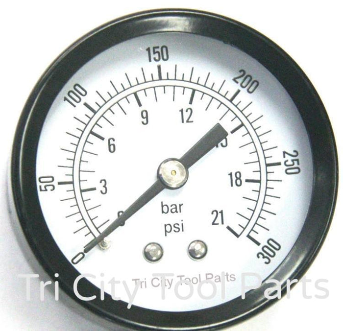 5140119-59 Gauge Air Compressor 2" 300 PSI X 1/8" NPT Gauge DeWalt Porter Cable