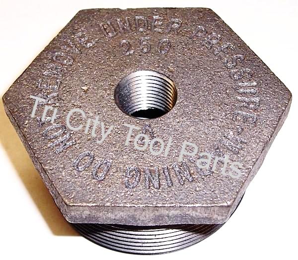 5140120-64 Air Compressor Tank Bushing  2" X 3/8"  DeWALT / Porter Cable