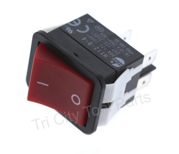 5140150-69 DeWalt Switch   D55168 Type 5  Air Compressor  On / Off Rocker Switch