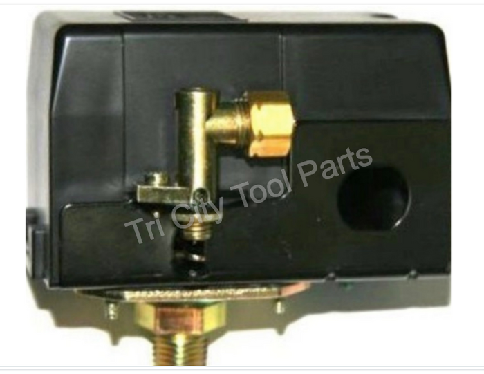 5140228-32 / 5140050-55  Dewalt Air Compressor Pressure Switch  125/95 PSI  Single Port