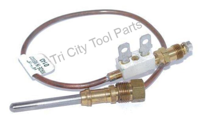 6654NR Thermocouple Reddy / Master / Desa LP Heaters  Replaces 6654 / 35916