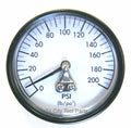 A15699 Gauge  DeWalt Air Compressor Gauge 2" 200psi 1/4" Back Mount