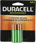 AA Rechargeable Batteries - 2/PK