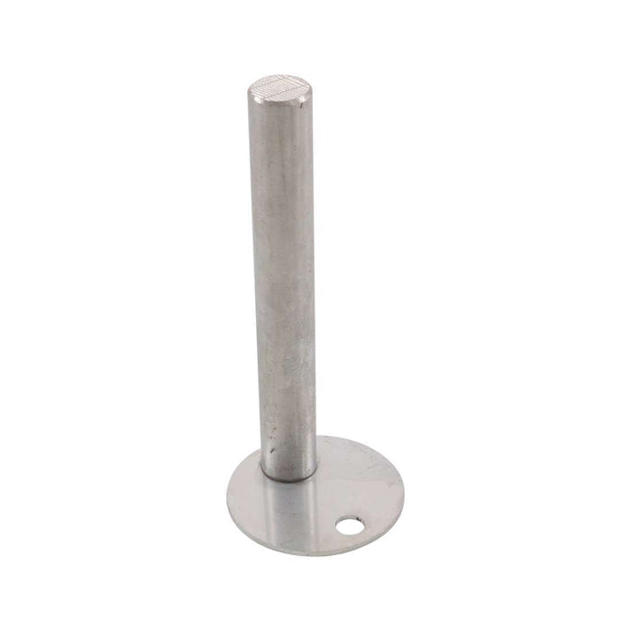 Air operated back gate hinge pin stainless steel - Milcotec
