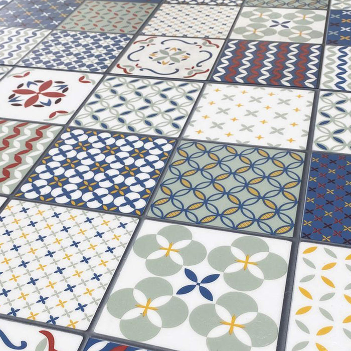 Close-up of Alhambra Rigid LVT Floor Tiles