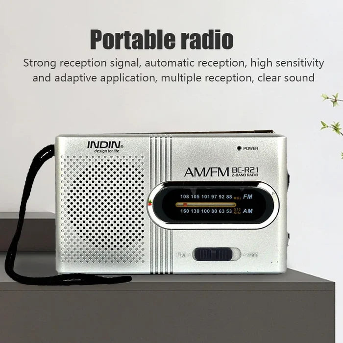 Bc-R21 Mini Am/Fm Portable Radio