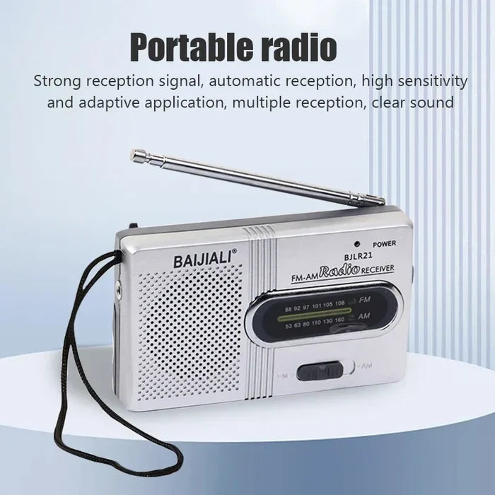Bc-R21 Mini Am/Fm Portable Radio
