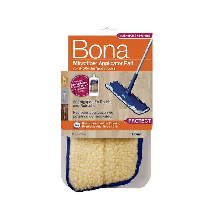 Bona Microfiber Applicator Pad on a white background