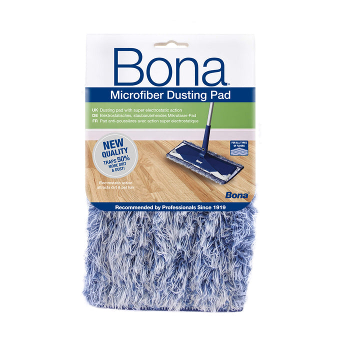Bona Microfibre Dusting Pad on a white background