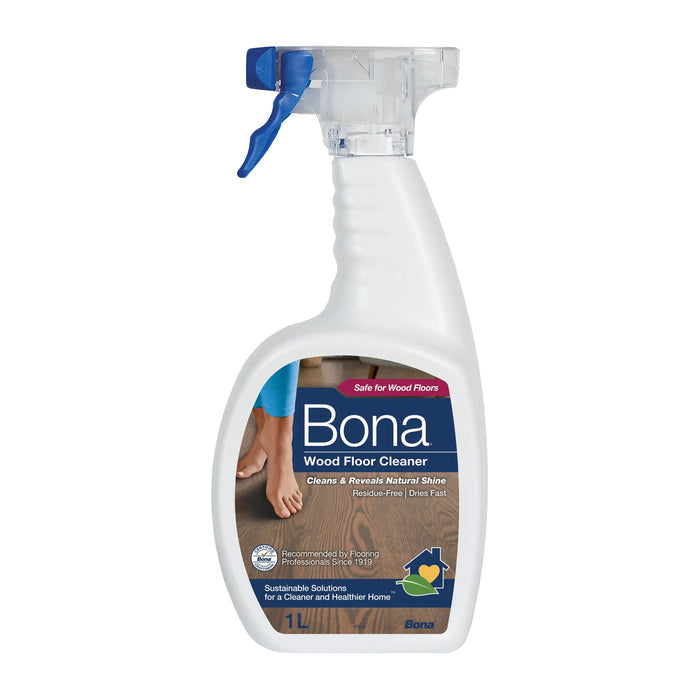 Bona Wood Floor Cleaner 1L Refill on a white background