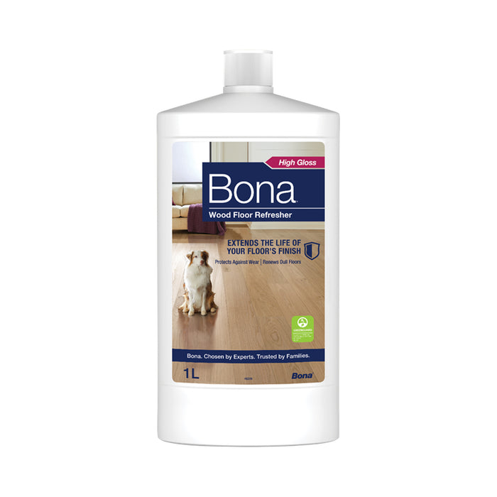 Bona Wood Floor Refresher 1L bottle on a white background