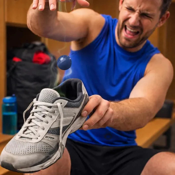 DM Merchandising Brodeo Drive Sock Block Deodorizing Balls designed to freshen shoes, socks, and personal gear.