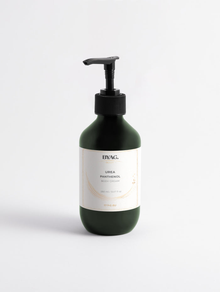 BYAG. 5 % Urea + 2 % Panthenol Körpercreme – Produktbild 1
