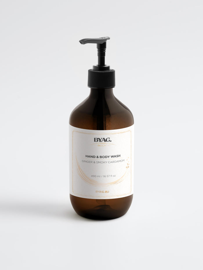 BYAG. Hand- und Körperreinigung - Ginger & Smoky Cardamom – Produktbild 1