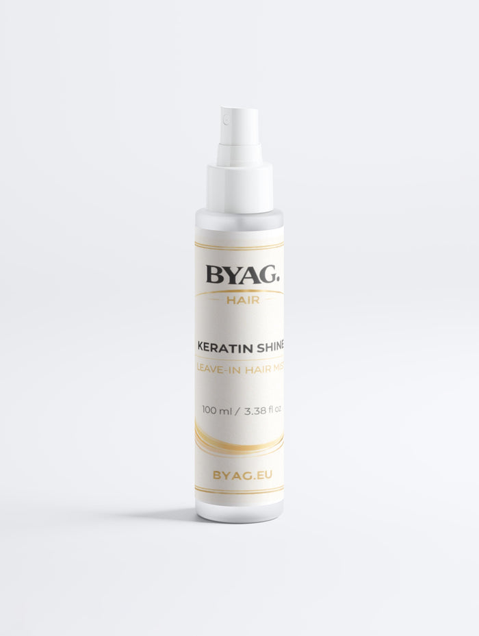 BYAG. Keratin Glanz Leave-in Haarspray – Produktbild 1