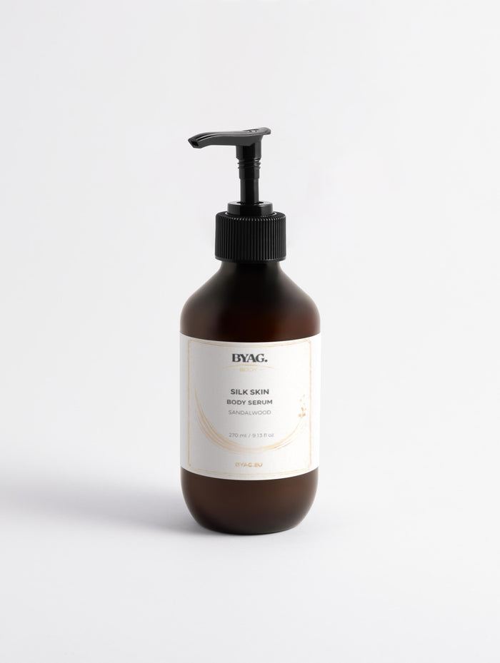 BYAG. Seidiges Körperserum - Spices & Sandalwood – Produktbild 1