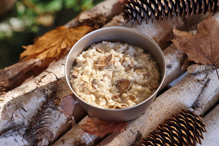 Cheese and Mushroom Risotto
