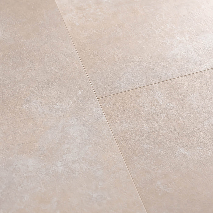 Close-up of Chianti Rigid LVT floor tiles with a subtle pattern