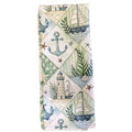 This CJ Bella Lighthouse Sailboats Eco-Dishtowel brings a charming coastal feel to your kitchen while offering practical everyday functionality.