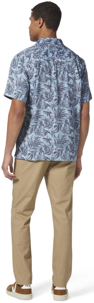 Comino Leaf Men's Short Sleeve Shirt