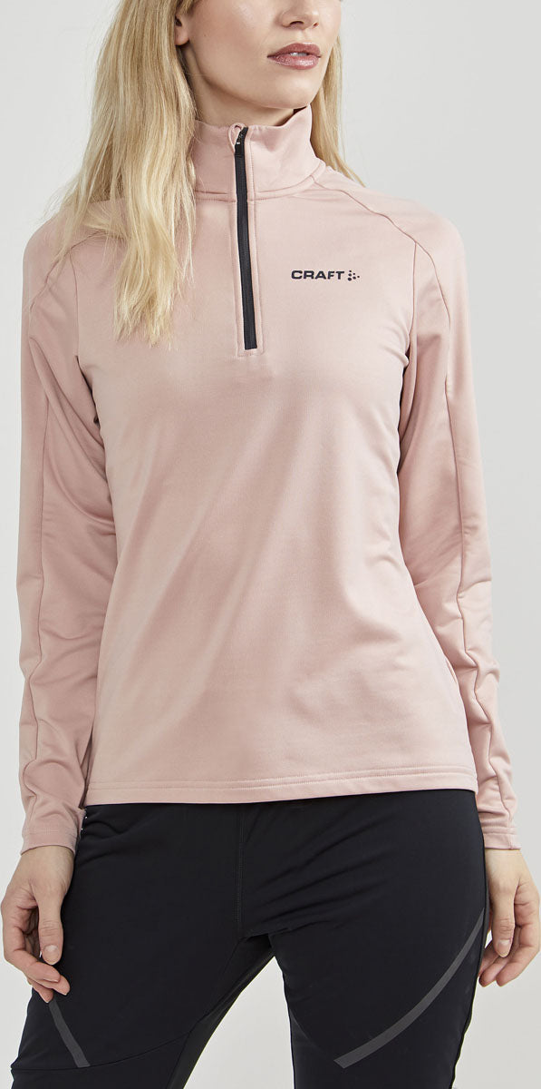 Core Gain Women's Long Sleeve Half Zip
