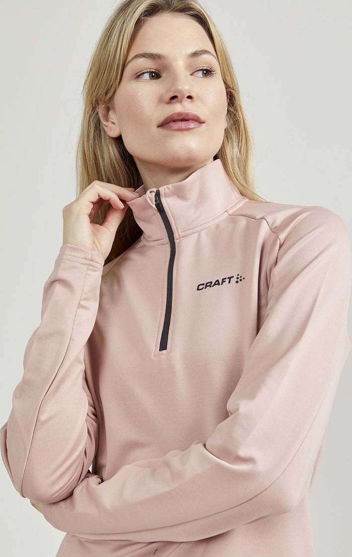 Core Gain Women's Long Sleeve Half Zip