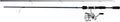 D-Shock Spinning Rod and Reel Combo - 2 pcs