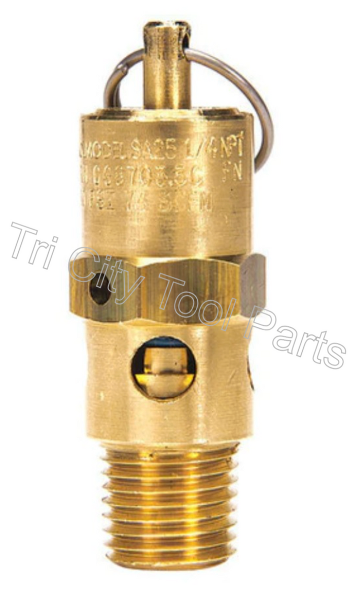 D21927 -200  Air Compressor Safety Relief Valve 200 psi 1/8" NPT  Craftsman / Porter Cable