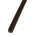 Dark Walnut Scotia Floor Trim on a white background