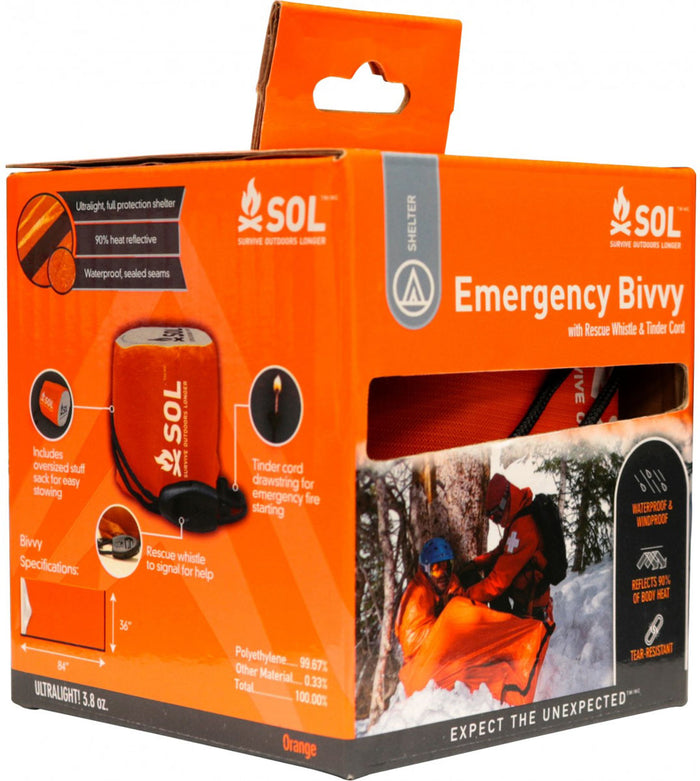 Emergency Bivvy with Rescue Whistle