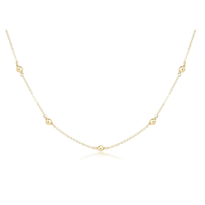 enewton design : Choker simplicity chain gold - Classic 4mm Gold - enewton design : Choker simplicity chain gold - Classic 4mm Gold