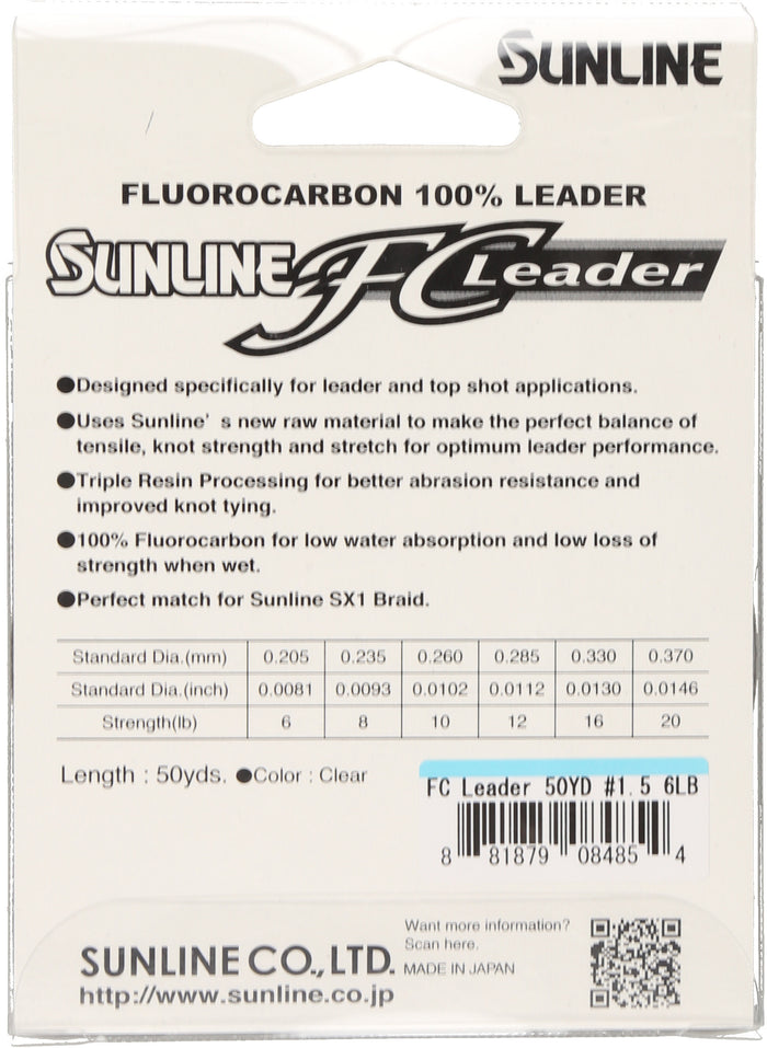 FC Leader Fluorocarbon Fishing Line