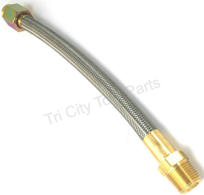 FDT12 / 145A Rolair Air Compressor Steel Braided Discharge Tube HK17/20 HK18/20