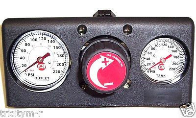 FP209527AV Campbell Haufeld Air Compressor Manifold Assembly  With Gauges