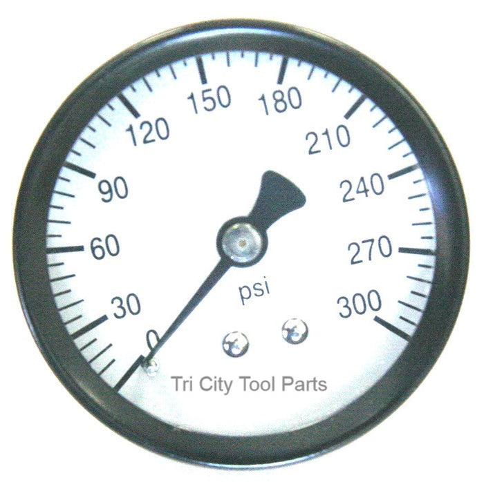 GA-360-B DeWalt Air Compressor Gauge  2"  300psi 1/4" Back Mount