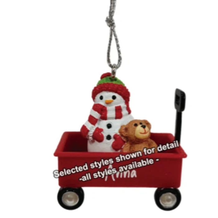This charming Ganz Alexander Christmas Ornament keepsake brings festive style and personality to your tree.