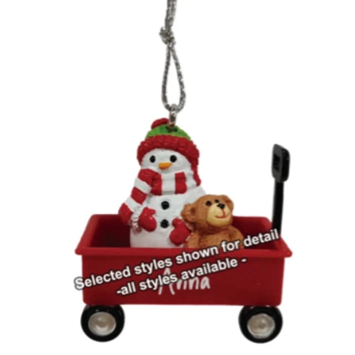 This beautiful Ganz Alexis Christmas Ornament keepsake adds a personal and festive touch to your Christmas tree décor.