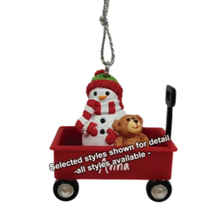 This delightful Ganz Amy Christmas Ornament keepsake adds a personal touch to your Christmas tree and festive decorations.