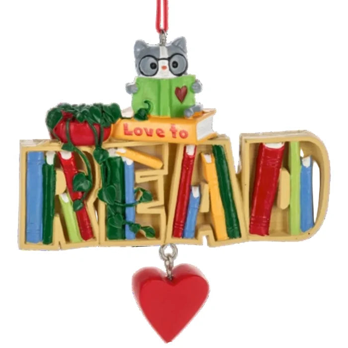 It also makes a thoughtful gift for readers, teachers, librarians, or students. Enjoy this special ornament year after year.