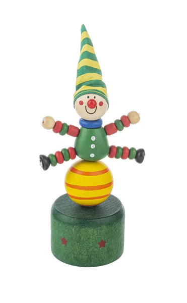 Ganz : Holiday Wooden Push-Up Puppets